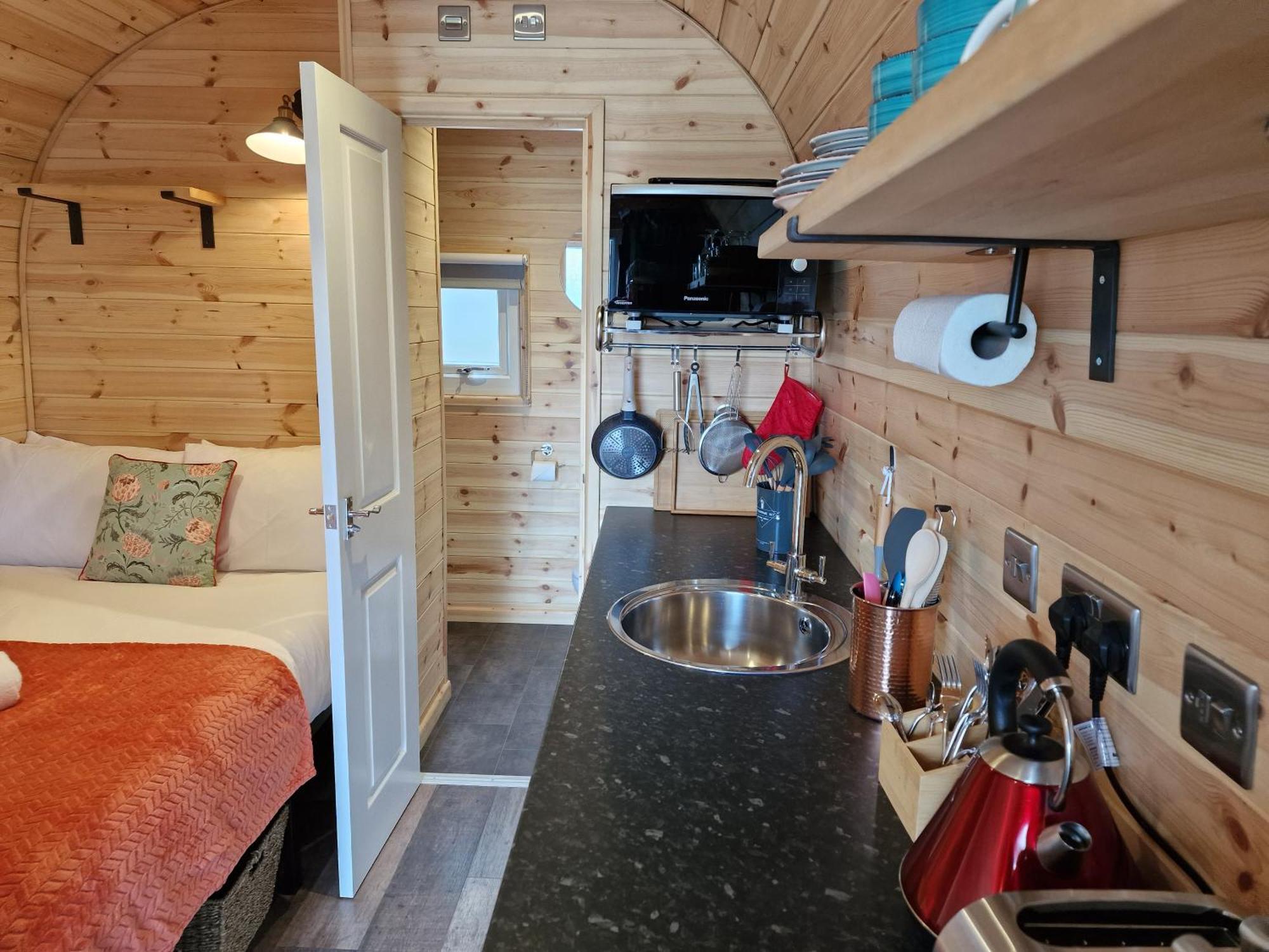 Апартаменты Rowan Gorgeous Glamping Hideaway Durnamuck Экстерьер фото