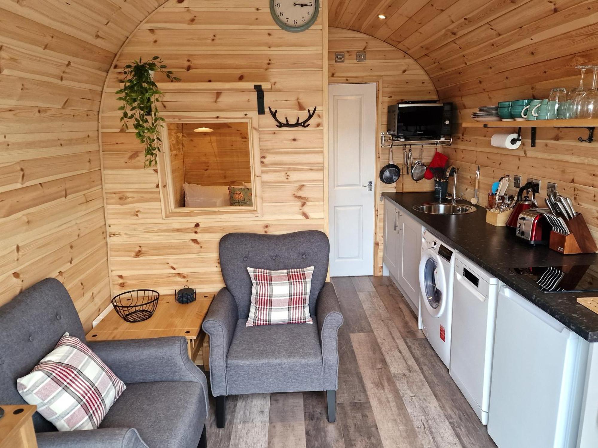 Апартаменты Rowan Gorgeous Glamping Hideaway Durnamuck Экстерьер фото